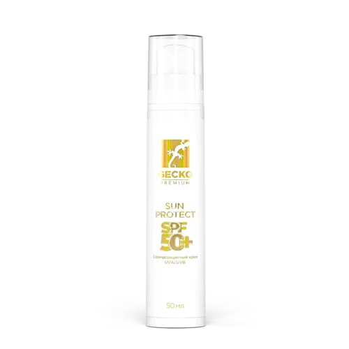 Солнцезащитный крем SUN PROTECT SPF50+ Gecko